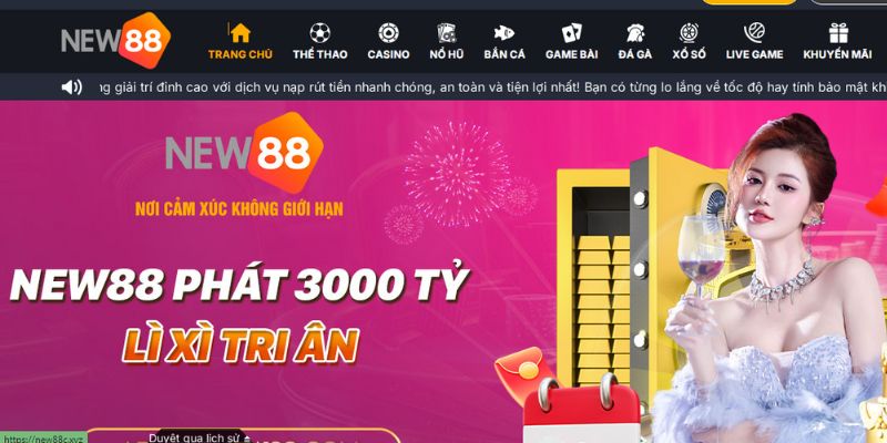 Nội dung giới thiệu cơ bản về sân chơi NEW88