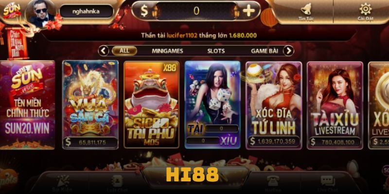 Hi88 – Cổng game Nohu90 uy tín với dịch vụ hỗ trợ tận tình